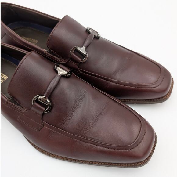 Johnston & Murphy Archer Bit Loafer Shoes Men\'s Mahogany Size US10.5 EU44 main image 4